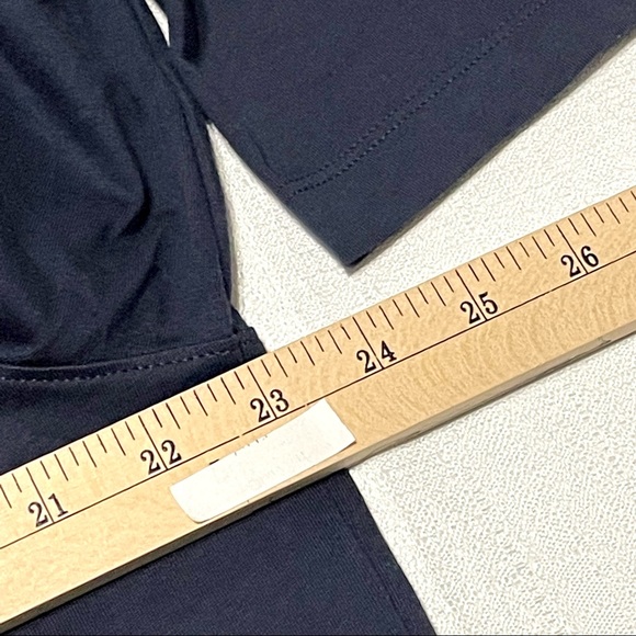 Michael Kors Mens Long Sleeve T-Shirt Crewneck XL Navy With Camo Prints NWT - Picture 11 of 15